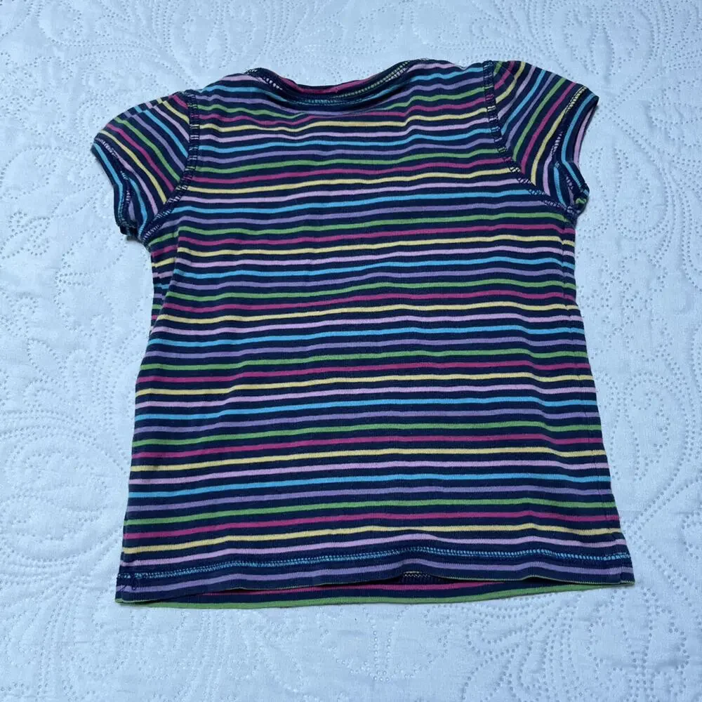 Gap Rainbow Striped Shirt Size 2T